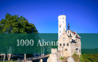 1000 Abonnenten auf YouTube - wieviel Geld ich verdiene.